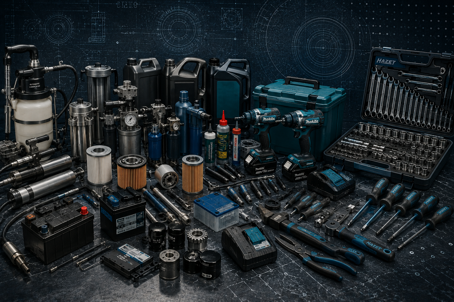 Lubrification, Outillage & Filtration
